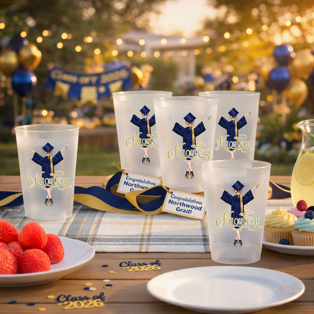 Personalized Name Graduation Class Of 2026 Cups For Party HO82 902102