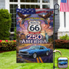 Celebrate 100 Years of Road Route 66 and America 250th Anniversary Custom Car Photo Garden Flag HA75 920312
