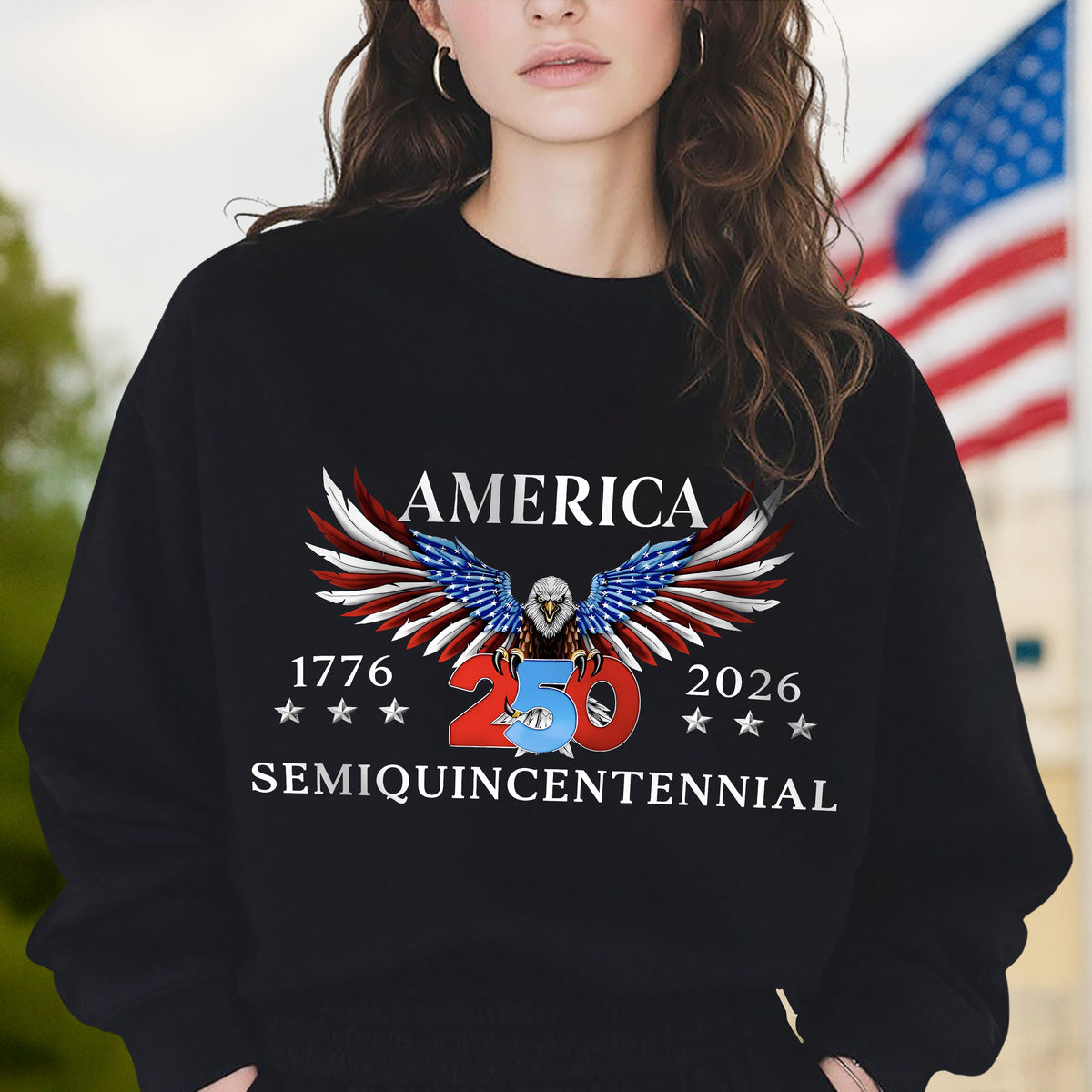 250 Years America Semiquincentennial Dark Shirt CH07 899072