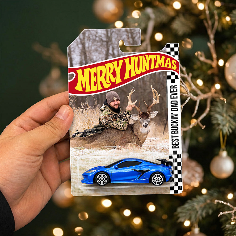Custom Photo Merry Huntmas Wheels, Gift For Hunting Lovers HO82 903350
