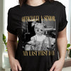 Personalized Vintage Photo Officially A Senior My Last First Day Dark Shirt HA75 922036