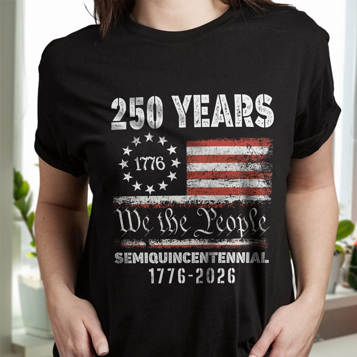 Celebrate Our America 250th Anniversary United States Semiquincentennial Dark Shirt HA75 897410