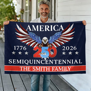 250 Years America Semiquincentennial Double-Sided House Flag CH07 899070
