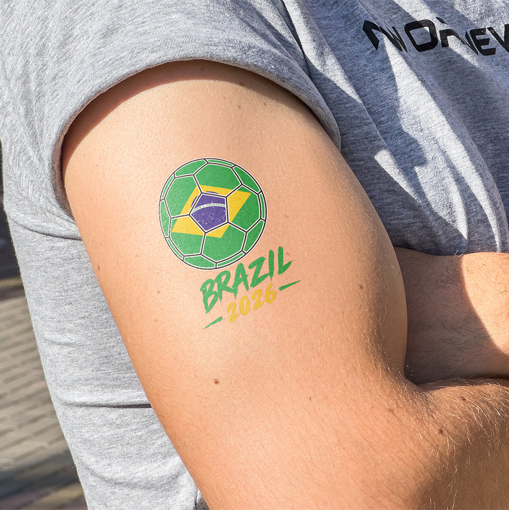 Custom Country Football Fan Tattoos - Personalized Sports Fan Accessories HA75 921802