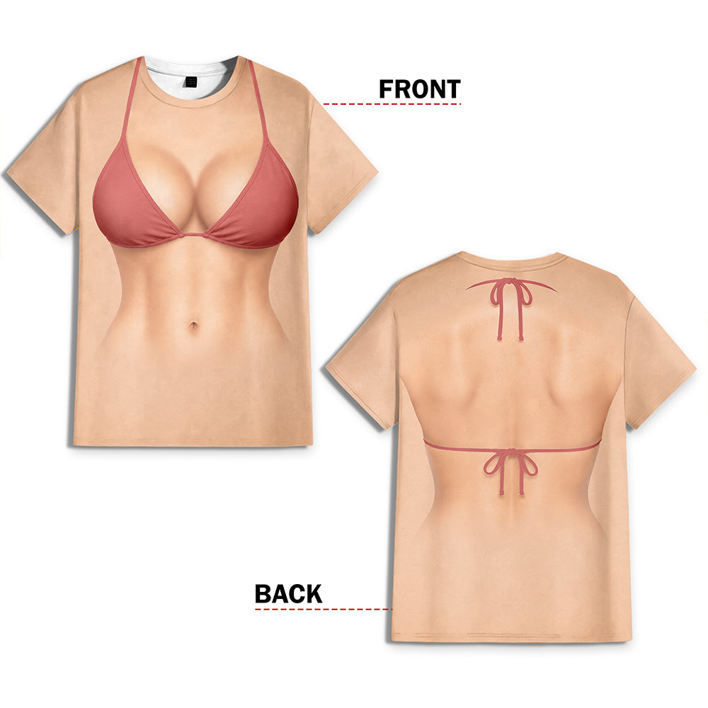 Personalized Funny Beach Body 3D Sexy Body Bikini Summer 3D Shirt Gift For Her HA75 921774