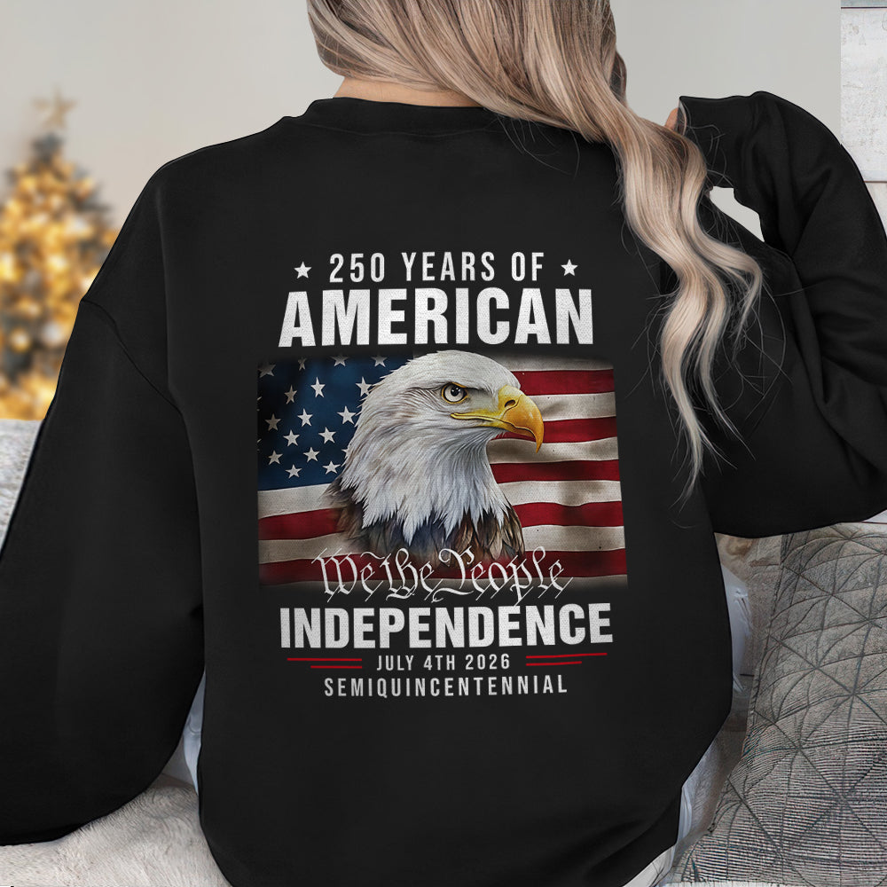 We The People 250 Years Of America Freedom Backside Shirt LM32 895219