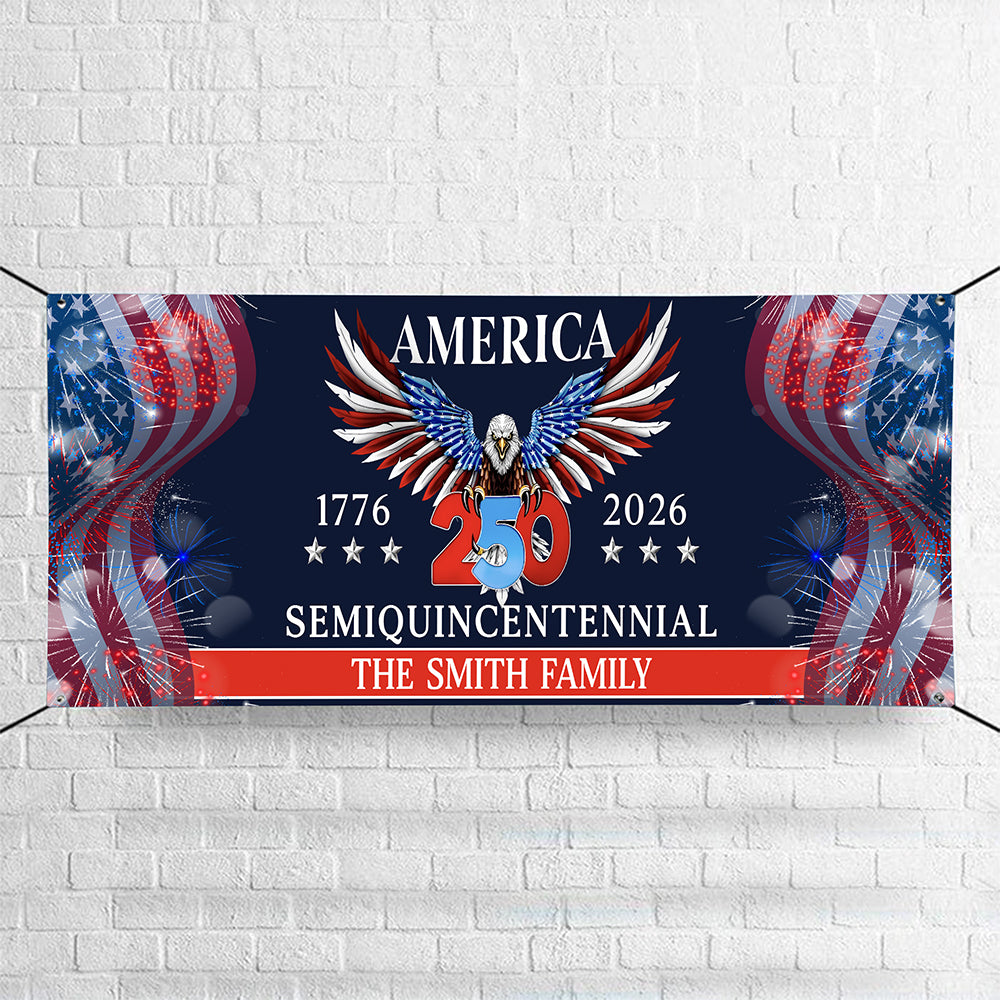 250 Years America Semiquincentennial Banner America 250th Anniversary Gift CH07 899682
