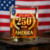 250 Years America Anniversary Whiskey Glass HA75 897424