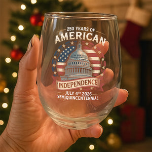 250 Years Of America Wine Glass TH10 894659