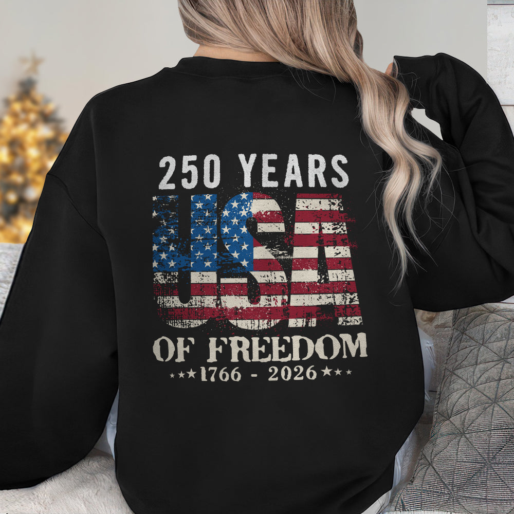 250 Years USA Of Freedom Backside Shirt TH10 896301