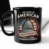 250 Years Of America Black Mug TH10 894655