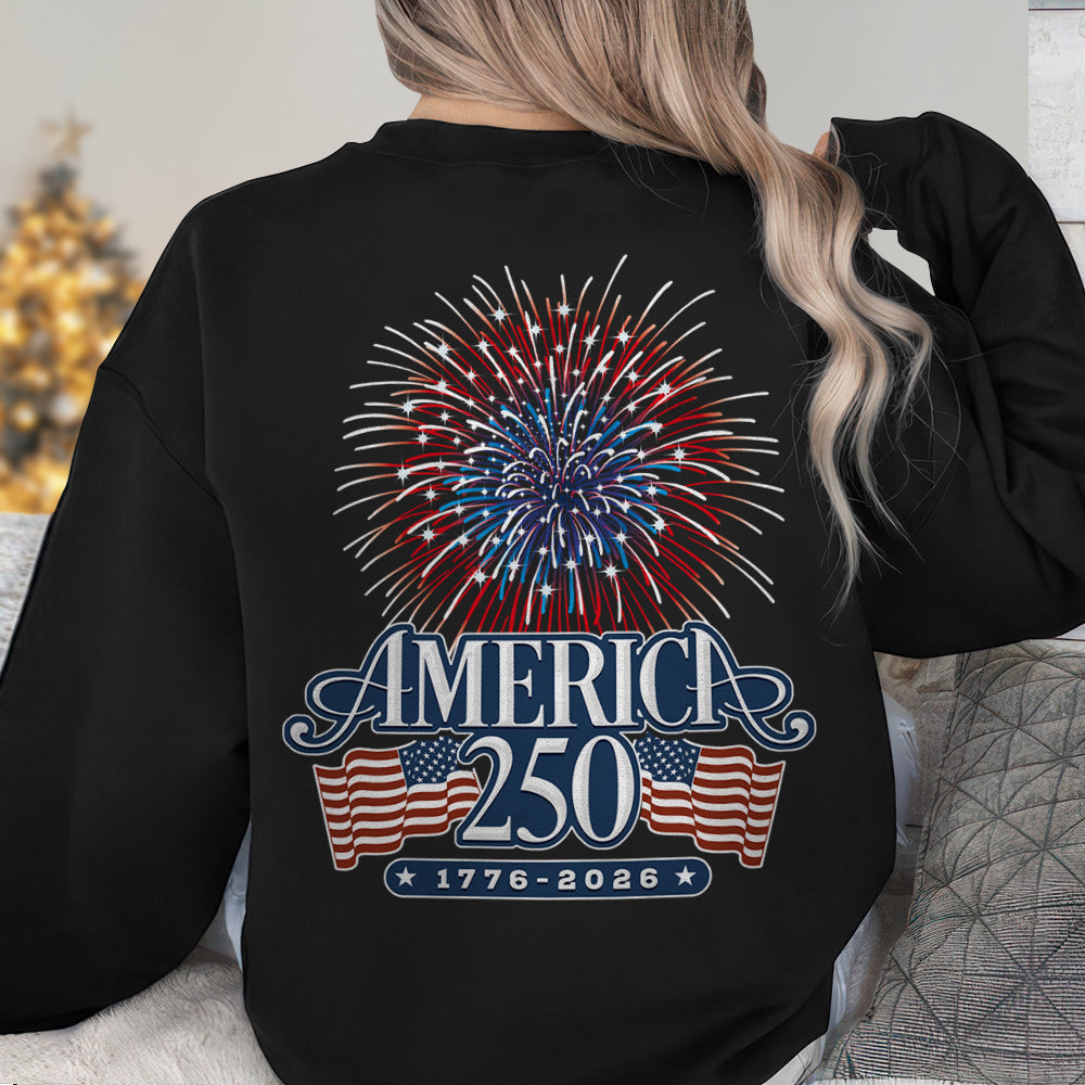 America 250 Firework Back Shirt TH10 894639