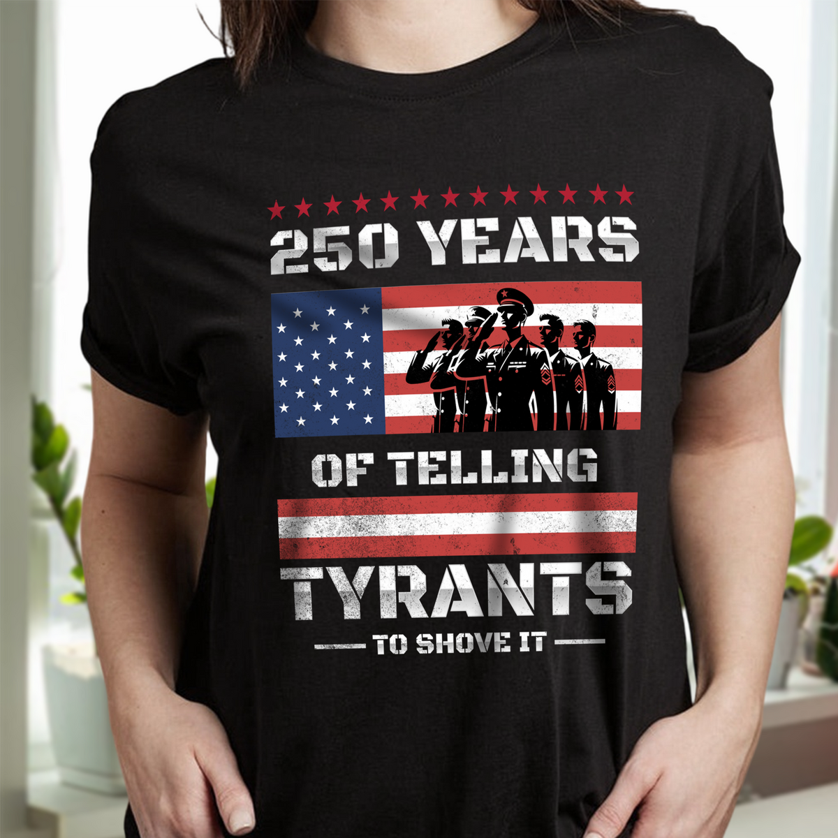 250 Years USA 250th Anniversary America Celebration Dark Shirt CH07 896696