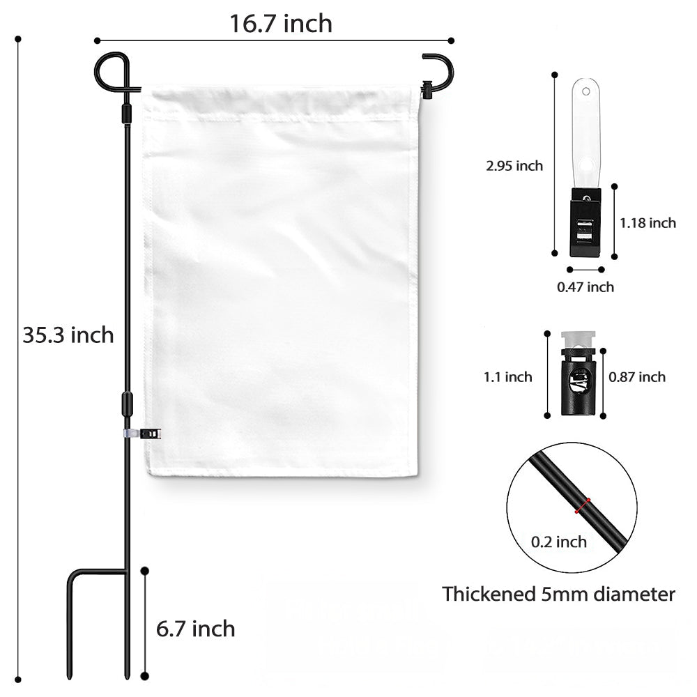 Personalized Family Name America 250th Anniversary Garden Flag LM32 895207
