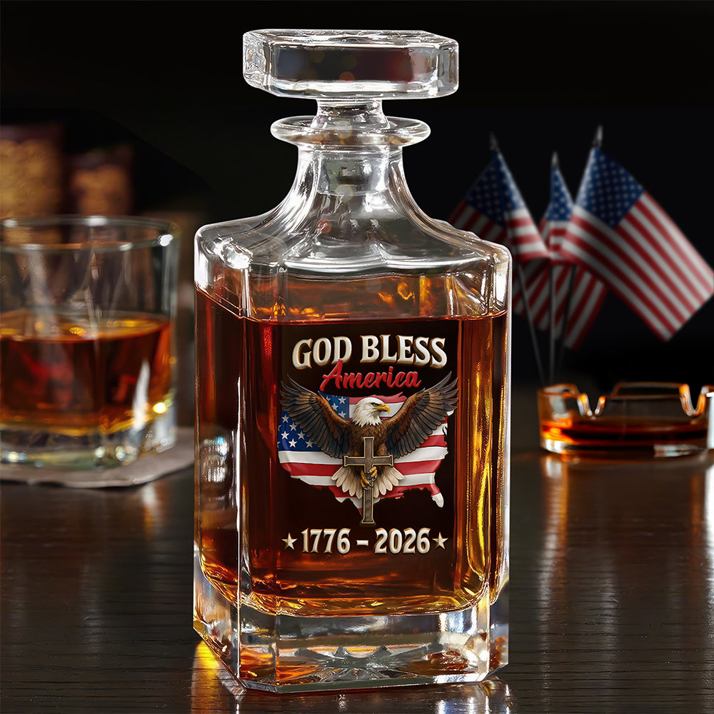God Bless America 250 Years 1776 - 2026 Decanter TH10 898529
