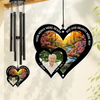Custom Photo Hear The Wind And Think Of Me Personalized Wind Chime, Memorial Gift CH07 896050