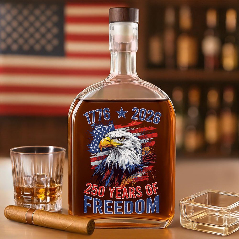 America Semiquincentennial 250 Years Of Freedom Whiskey Bottle CH07 896704