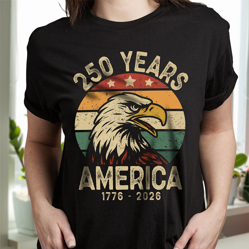 250 Years Of America Dark Shirt TH10 894613