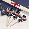 Custom Funny Face Graduation Class of 2026 Decoration Cupcake Toppers HO82 901340