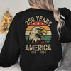 250 Years Of America Back Shirt TH10 894615