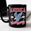 America 1776 - 2026 250 Years Of Freedom Black Mug HA75 897018