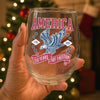America 1776 - 2026 250 Years Of Freedom Wine Glass HA75 897024