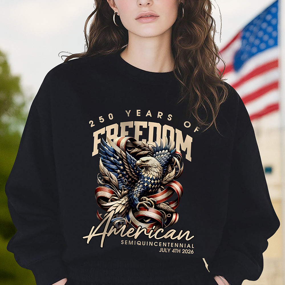 250 Years Of Freedom American Dark Shirt TH10 894535