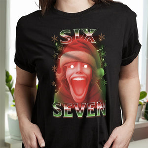 67 Six Seven Christmas Meme The Mason 67 Kid Gen Alpha Slang Dark Shirt HO82 900502