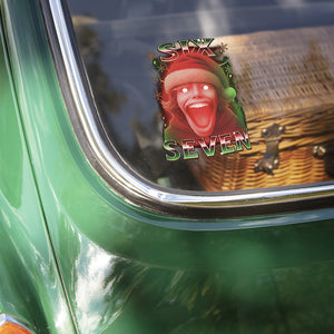 67 Six Seven Christmas Meme The Mason 67 Kid Gen Alpha Slang Decal Sticker HO82 900504