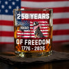 Custom Dog 250 Years of America Freedom Whiskey Glass For Dog Lovers LM32 895319