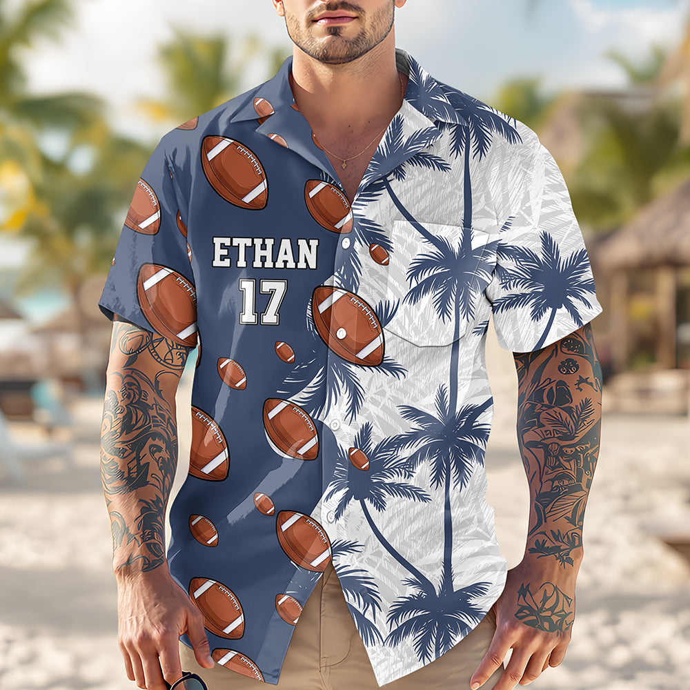 Personalized Name Tropical Summer Beach Hawaii Shirt For Sport Lovers LM32 893683