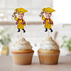 Custom Photo Graduate Personalized Cupcake Toppers Graduation Day Party Decor CH07 895328