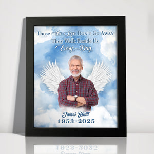 Custom Photo In Loving Memory Memorial Heaven Picture Frame TH10 892501