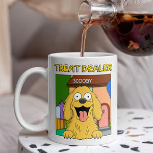 Personalized Funny Dog Treat Dealer For Dog Lovers  White Mug LM32 893375