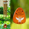 Forever in My Heart, Never Forgotten Custom Photo Dog Cat Memorial Wind Chimes CH07 895424