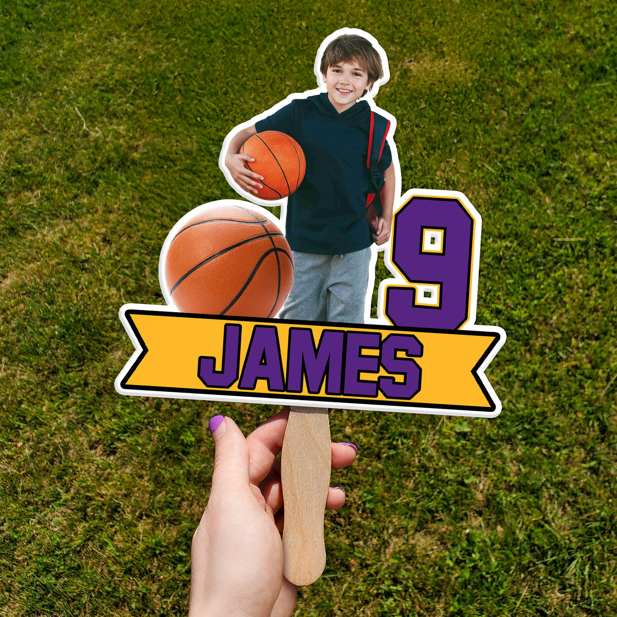 Custom Photo Sport King Perfect Gift Idea Face Fan LM32 893449