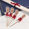 Custom Photo Basketball Team Decoration Cupcake Toppers HA75 892292