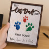 Best Cat Dad Ever Hands Down 2-Layered Wooden Plaque With Stand For Cat Lover TH10 894033