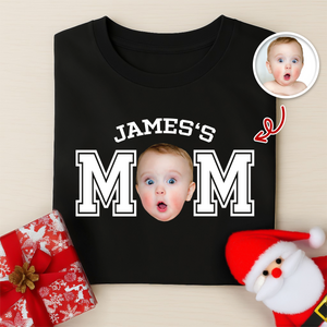 Custom Kid Photo Dad, Mom Shirt Christmas Gift HA75 892952