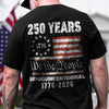 Celebrate Our America 250th Anniversary United States Semiquincentennial Back Side Dark Shirt HA75 897404