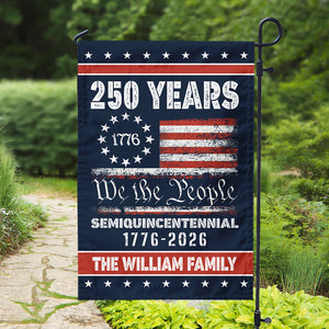 Celebrate Our America 250th Anniversary United States Personalized Garden Flag HA75 897402