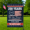 Celebrate Our America 250th Anniversary United States Personalized Garden Flag HA75 897402