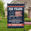 Celebrate Our America 250th Anniversary United States Personalized Garden Flag HA75 897402