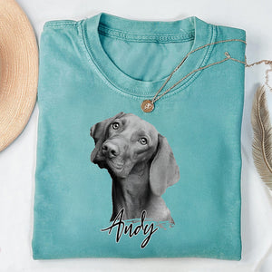 Custom Pet Portrait Dog Comfort Shirt HO82 894886