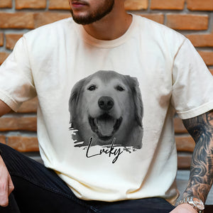 Custom Pet Portrait Dog Comfort Shirt HO82 894886
