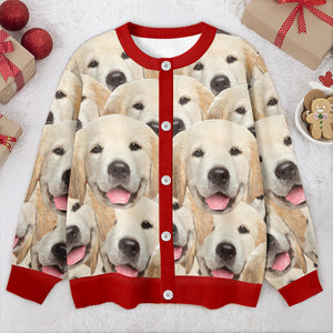 Custom Funny Dog Face Cardigan Gift For Dog Lovers CH07 899830