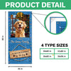 Custom Cute 3D Dog All Guests Must Be Approved By The Dogs Decoration Door Cover HA75 898082