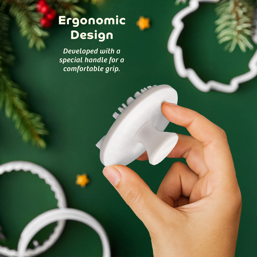 Personalized Family Name We Wish You A Merry Christmas Cookie Stamp LM32 897327