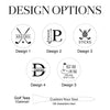 Personalized Leather Golf Bag Tag Gift with Golf Tees Gift for Golfer, Golf Ball Marker HA75 898332
