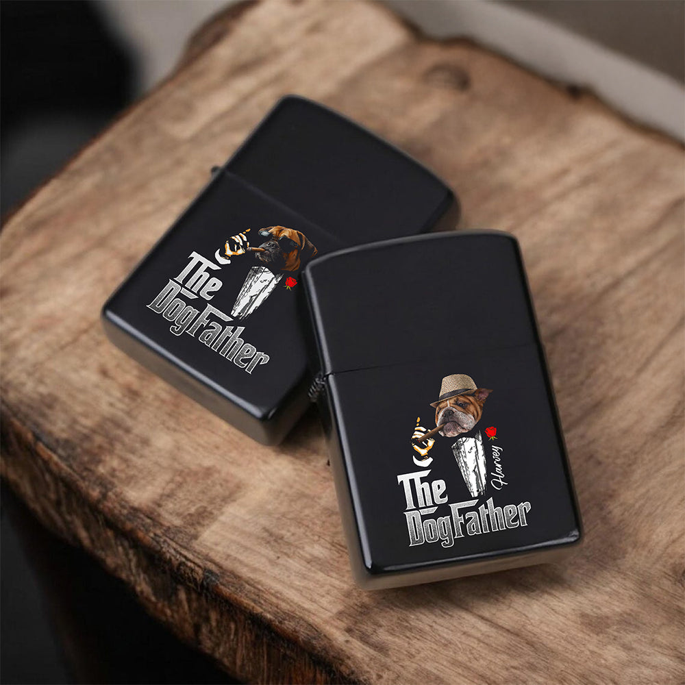 Custom Photo The Dogfather Metal Lighter TH10 896849